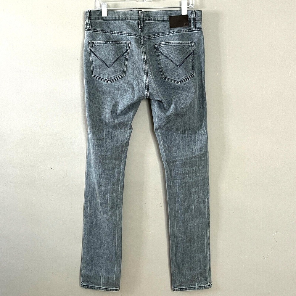 John Varvatos‎ USA Wight Jeans Mens 31 Skinny Fit Low Rise Blue